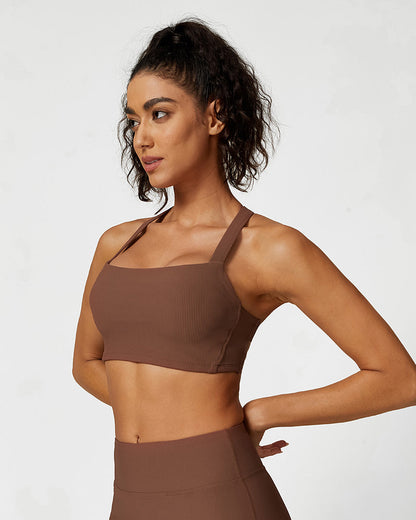 PHYTIQ®Comfort Ribbed Support Sports Bra