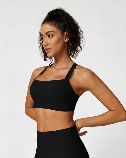 PHYTIQ®Comfort Ribbed Support Sports Bra