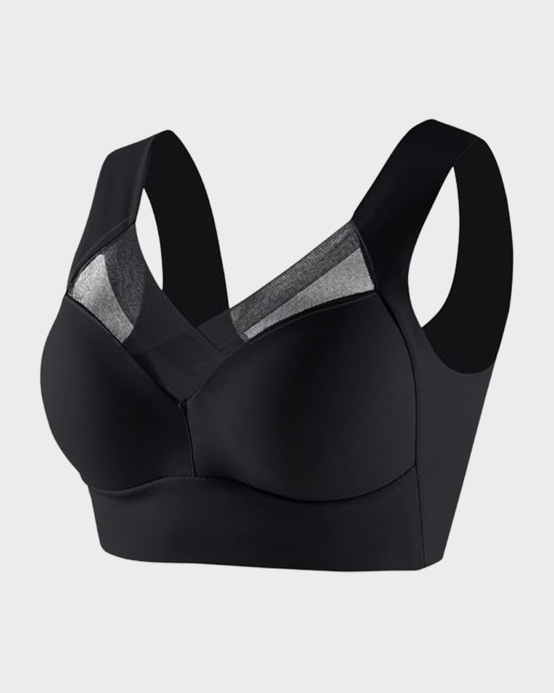 PHYTIQ® Seamless Wirefree Mesh Comfortable Smoothing Bra