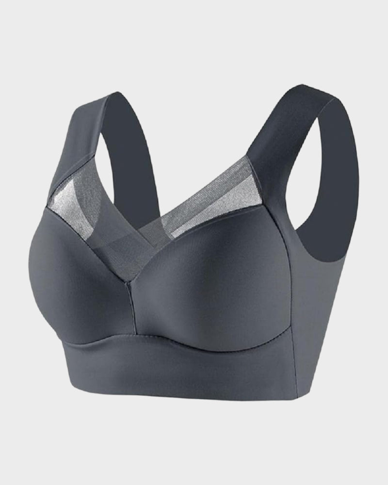 PHYTIQ® Seamless Wirefree Mesh Comfortable Smoothing Bra