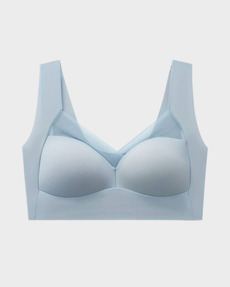 PHYTIQ® Seamless Wirefree Mesh Comfortable Smoothing Bra